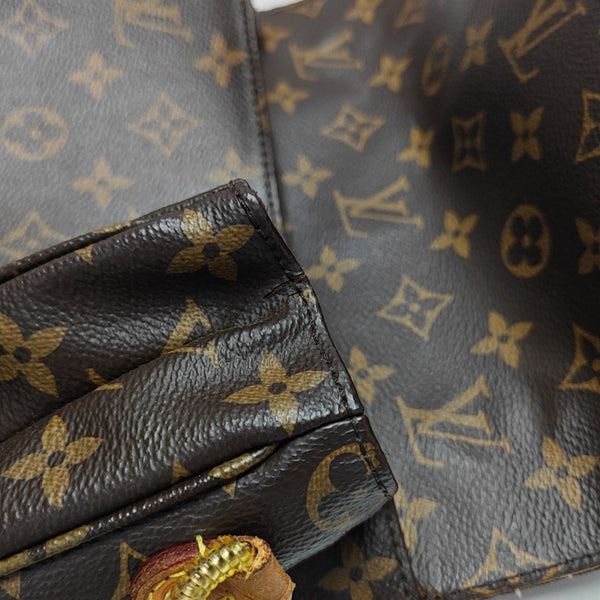 MÉTIS MM Monogram Coated Canvas Brown
