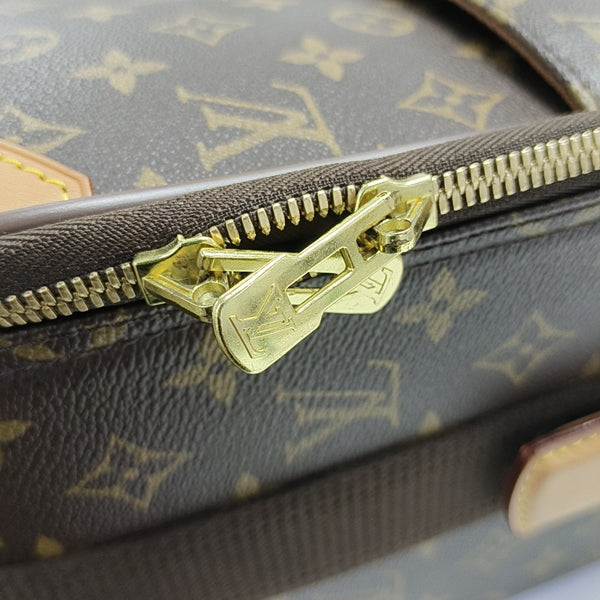 PEGASE Monogram Coated Canvas Brown