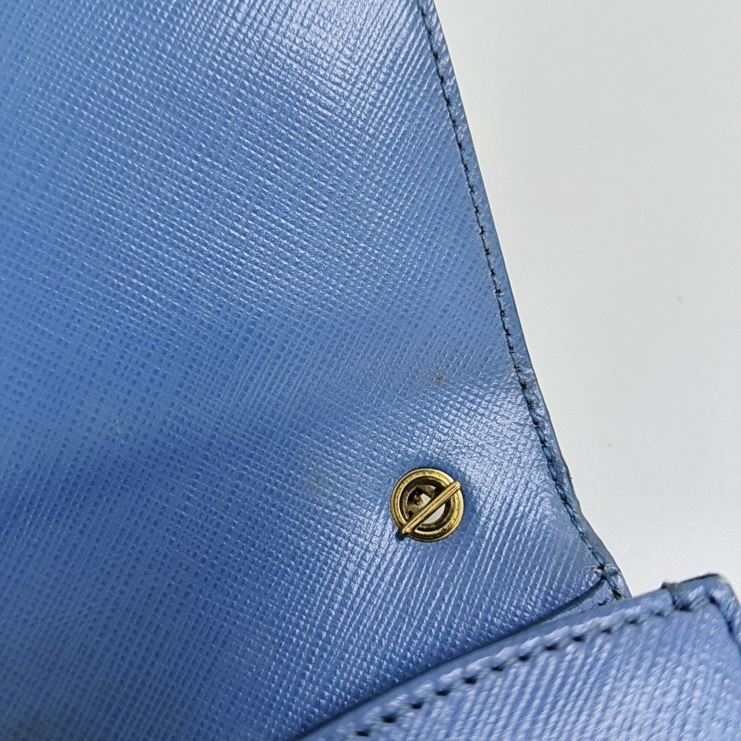 Ginny Calfskin Blue