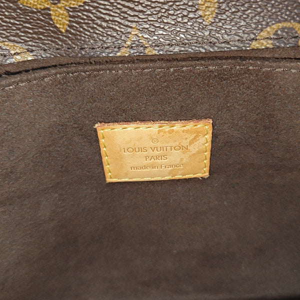MÉTIS MM Monogram Coated Canvas Brown