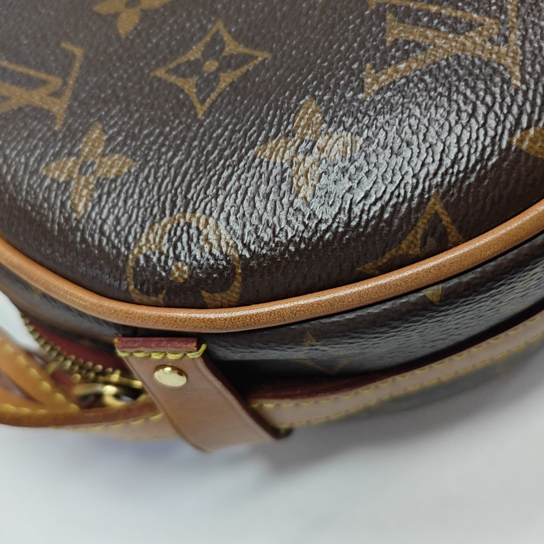 BOITE CHAPEAU PM Monogram Coated Canvas Brown