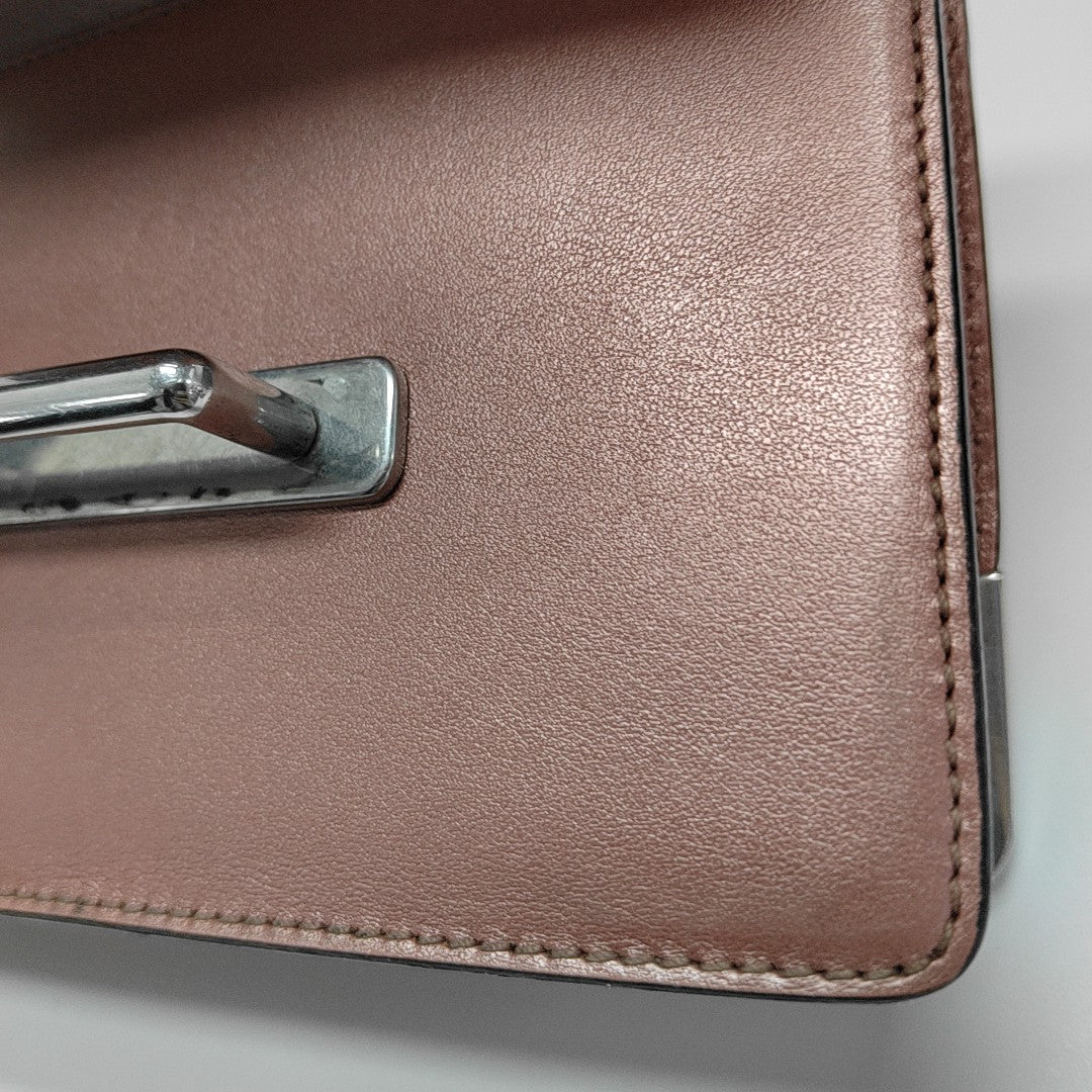 Cahier Saffiano Calfskin Pink