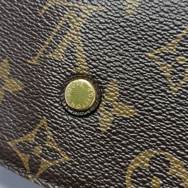 MONTAIGNE Monogram Coated Canvas Brown