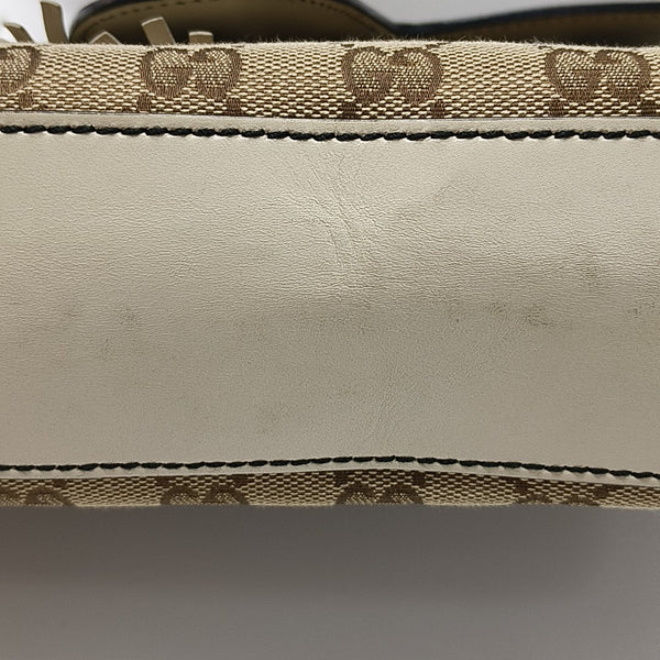 Emily Chain Monogram Canvas Beige