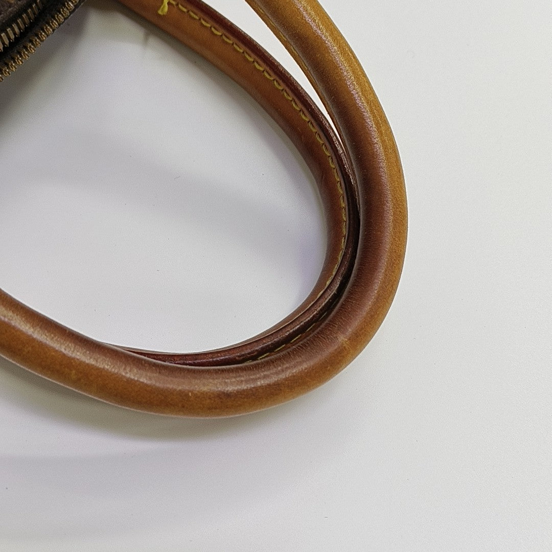 DEAUVILLE Monogram Coated Canvas Brown