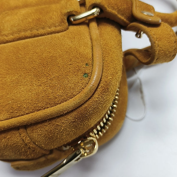 Arcadie Small Suede Yellow