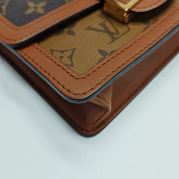 DAUPHINE Monogram Coated Canvas Brown