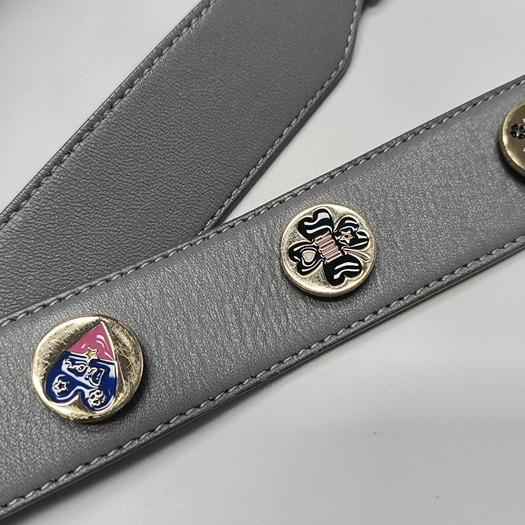 Lady Dior Small Cannage Lambskin Gray