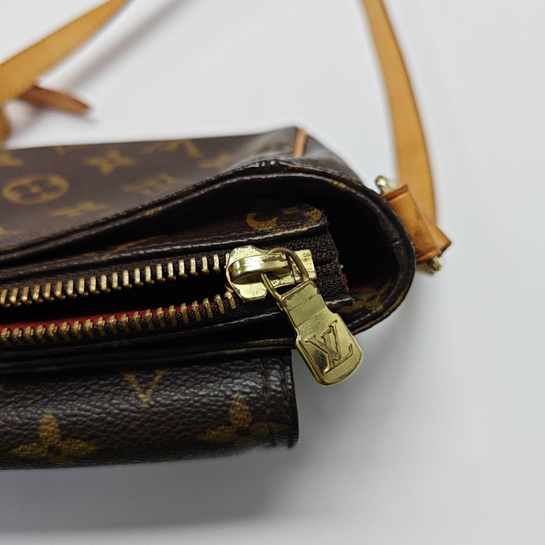 VIVA CITE PM Monogram Coated Canvas Brown