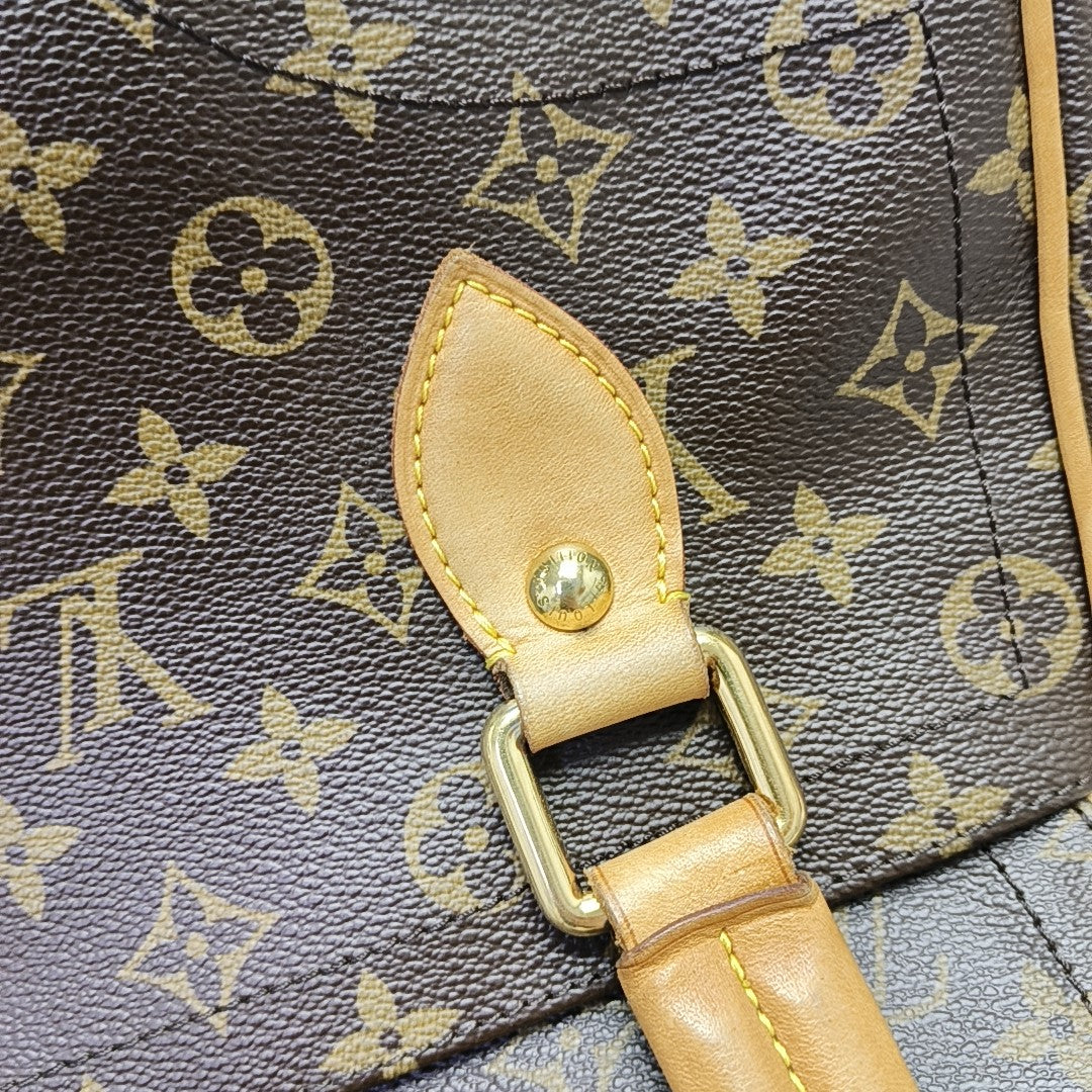 BEVERLY GM Monogram Coated Canvas Brown