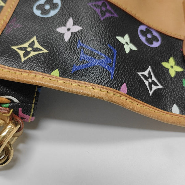LV × TM ANNIE Monogram Coated Canvas Black