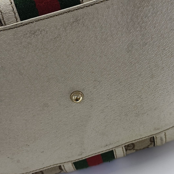 Monogram Canvas Tote Bag Brown