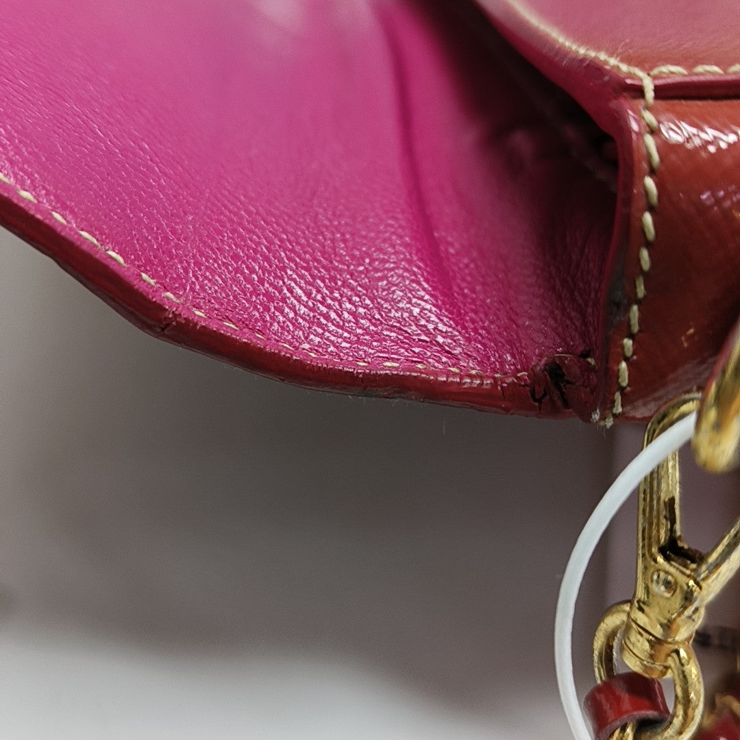 Saffiano Calfskin Red