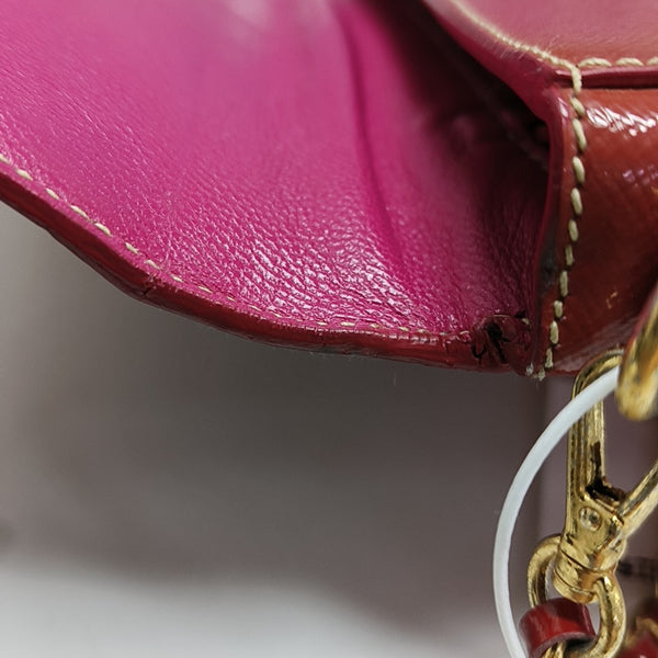 Saffiano Calfskin Red