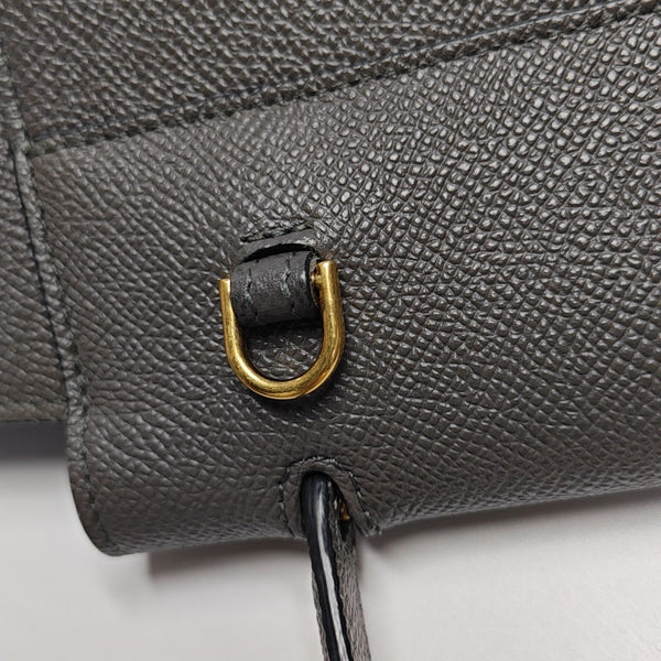 BELT Nano Calfskin Gray