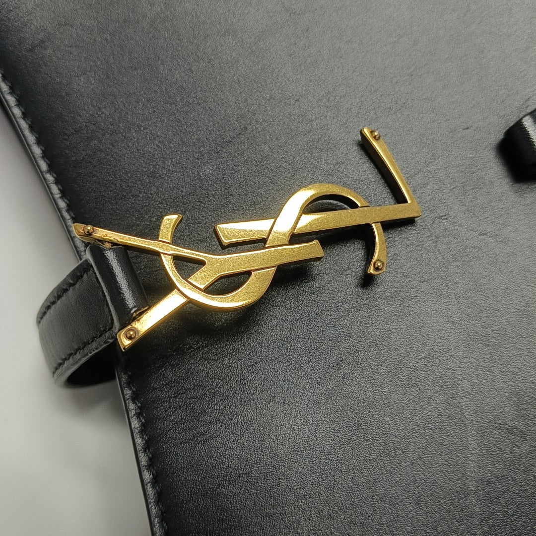 LE 5 À 7 Small Calfskin Black