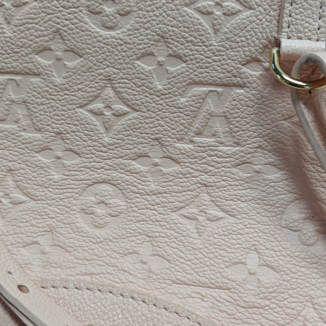 BACKUP Monogram Calfskin Pink