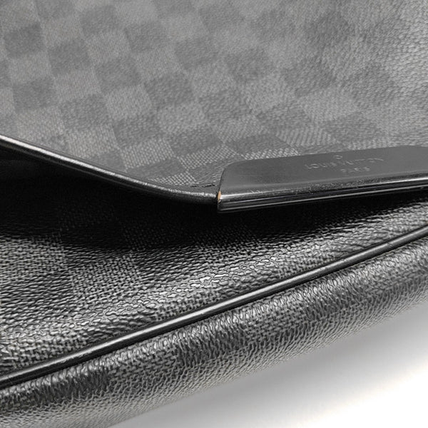 DANIEL Damier Graphite Coated Canvas Gray