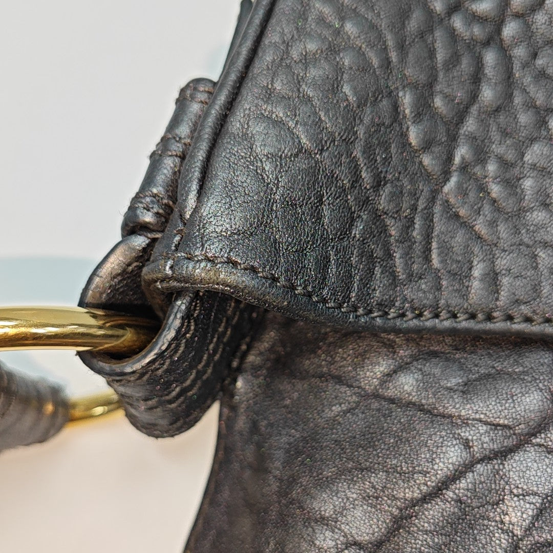 LEONI Calfskin Gray