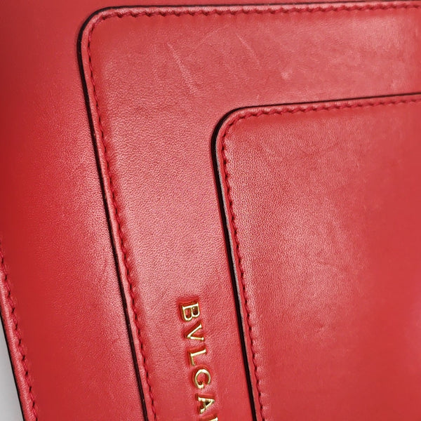 SERPENTI FOREVER Small Calfskin Red