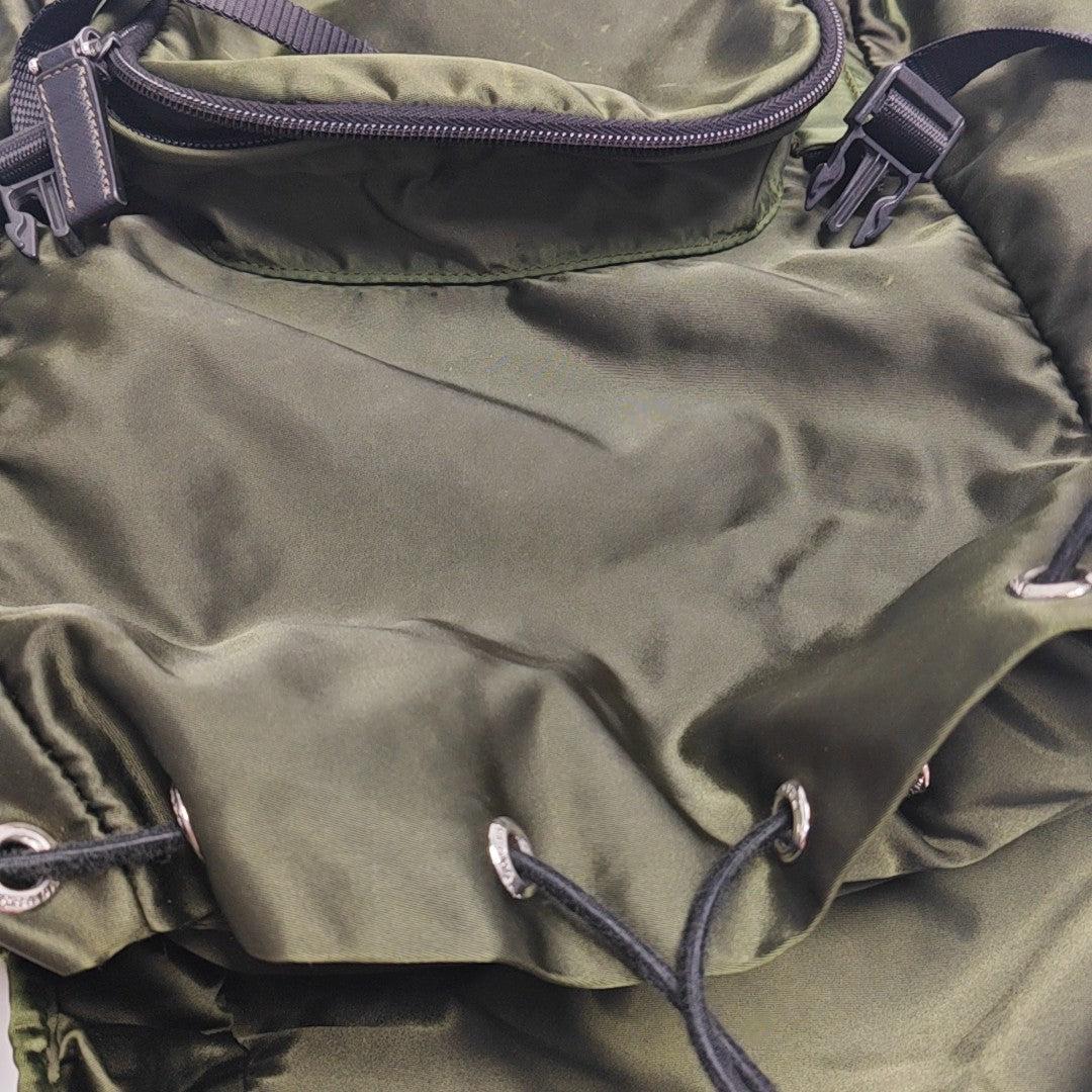 Re-Nylon Backpack Nylon Green