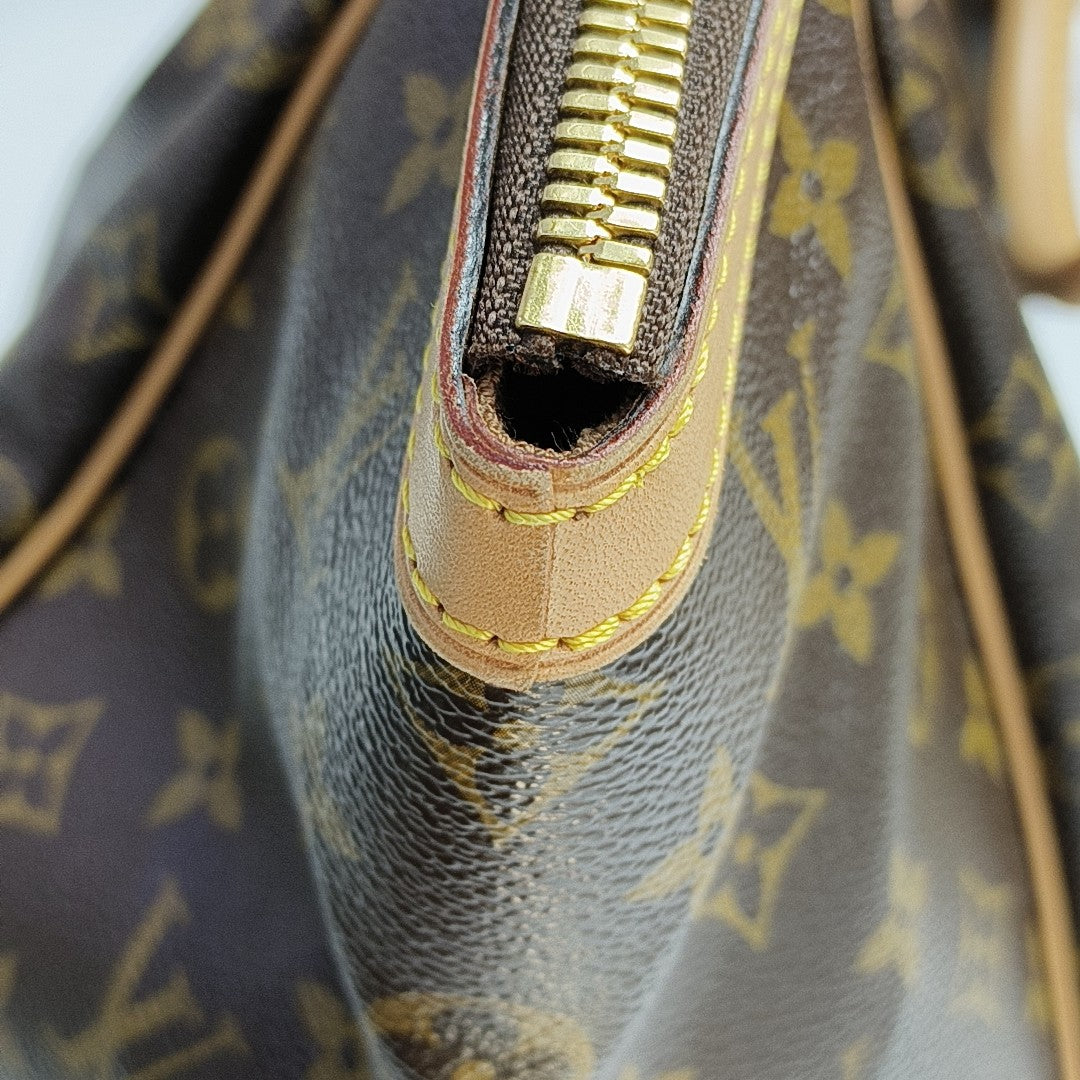 TIVOLI GM Monogram Coated Canvas Brown