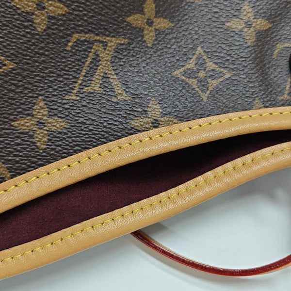 CARRYALL MM Monogram Coated Canvas Brown