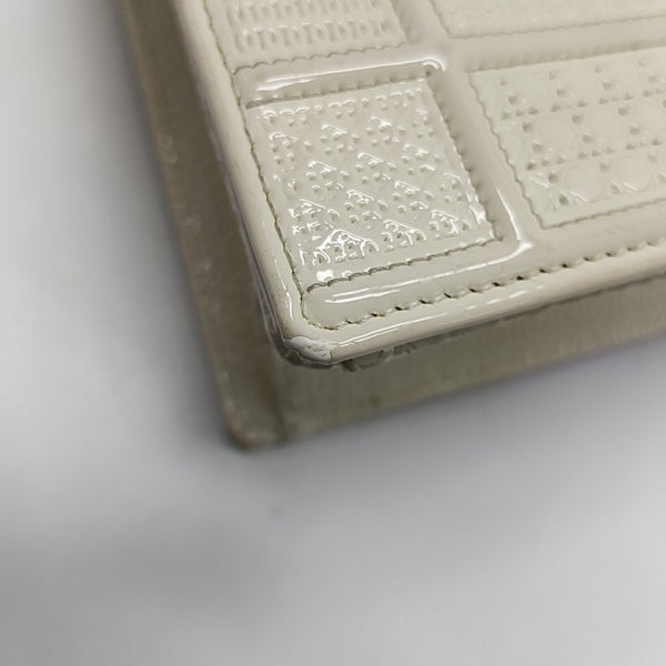 Diorama Small Cannage Calfskin White