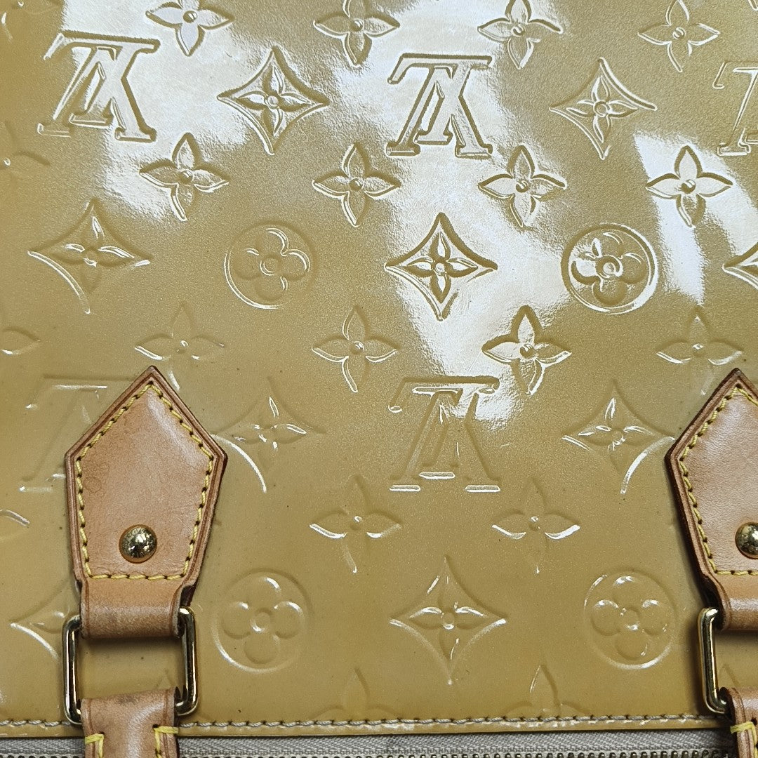 BELMONT MM Patent Leather Yellow