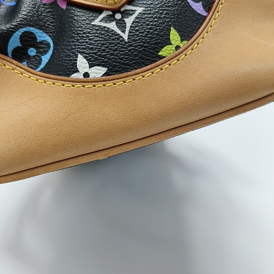 LV × TM CLAUDIA Monogram Coated Canvas Black