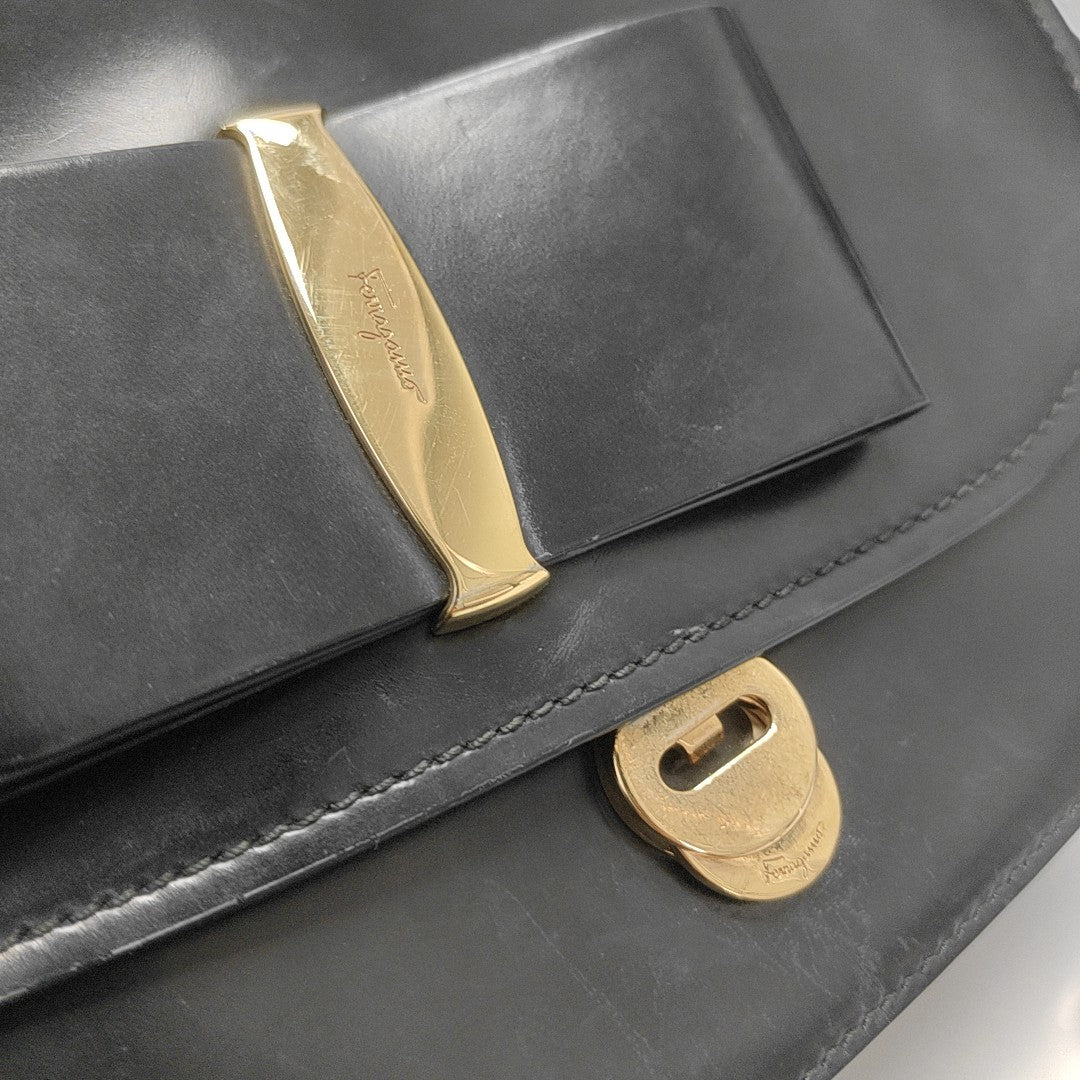 Anna Calfskin Black