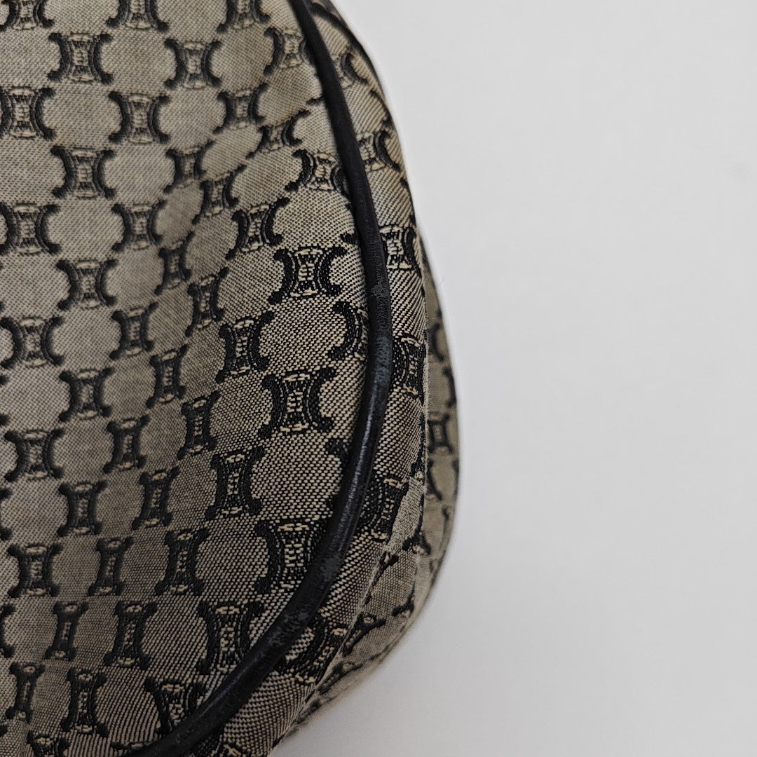 Canvas Top Handle Bag Gray