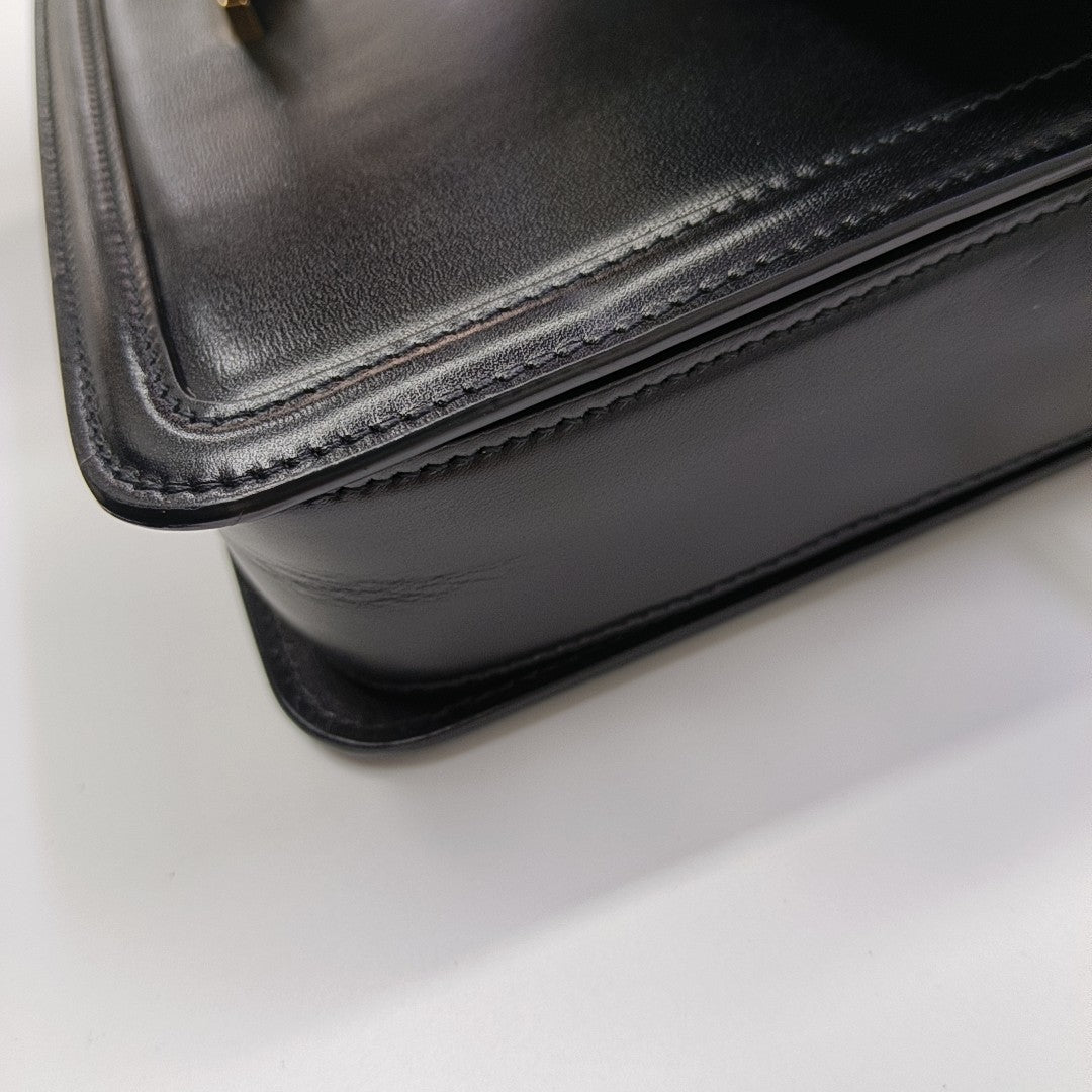 SOLFERINO Medium Calfskin Black