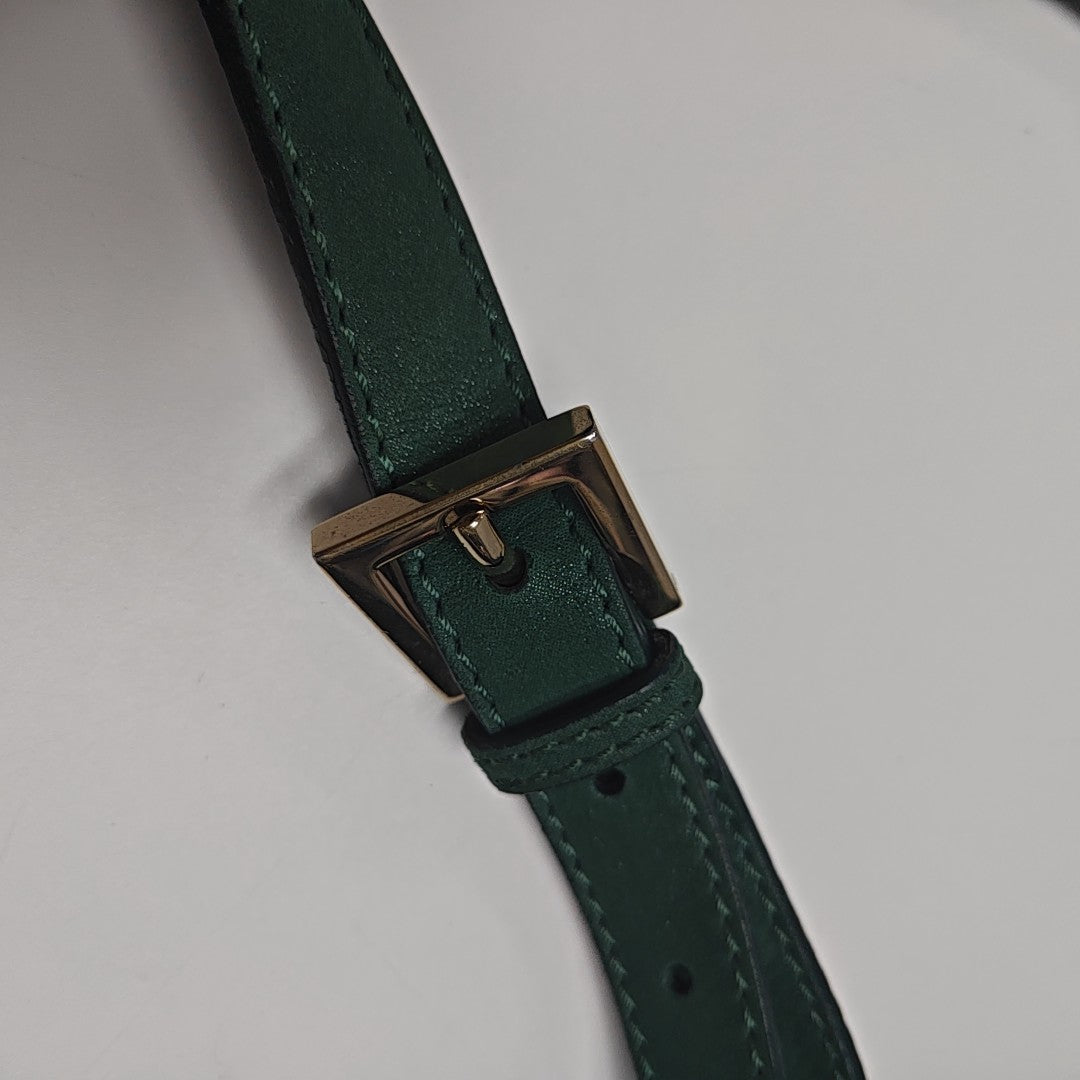 Calfskin Shoulder Bag Green