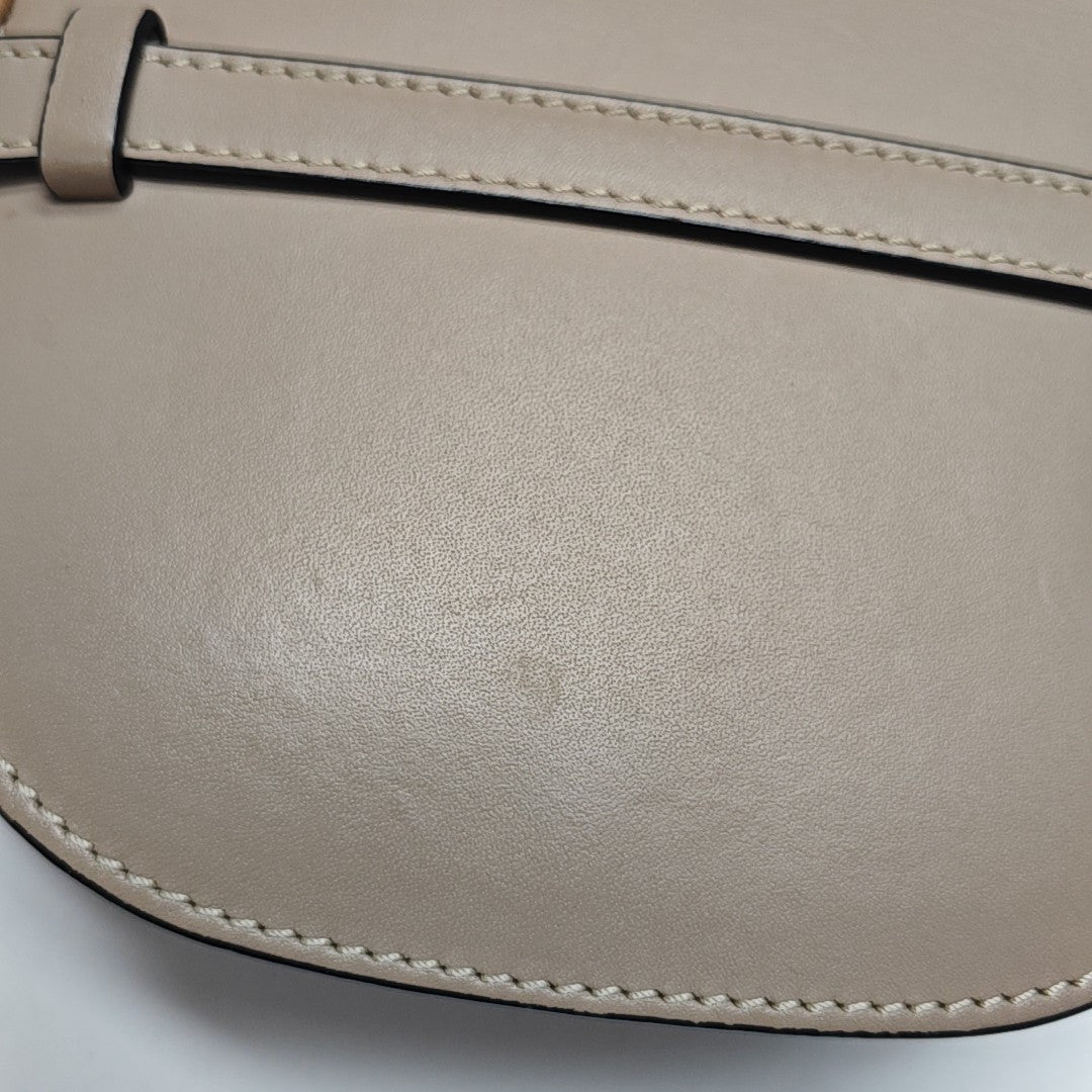 Gate Mini Calfskin Beige