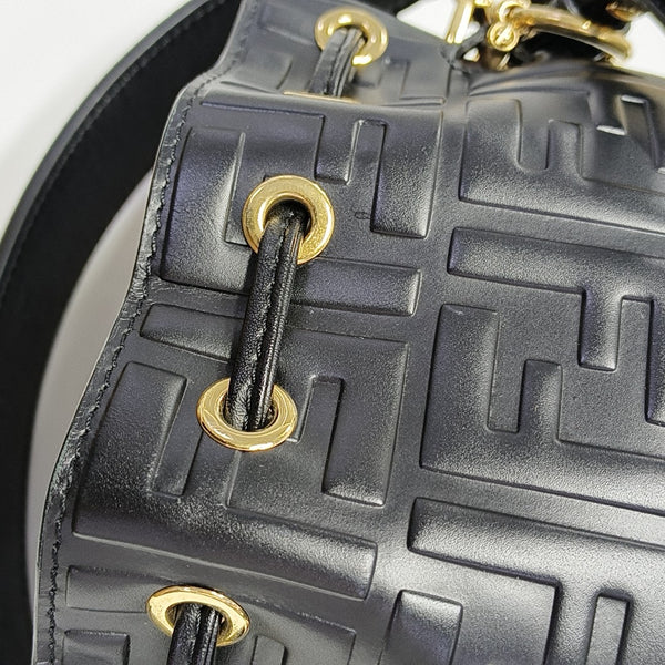 Mon Tresor Mini Calfskin Black