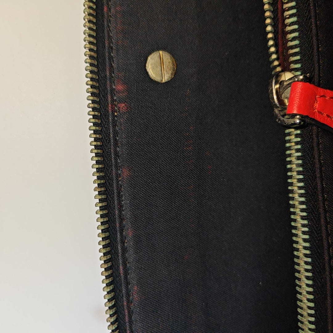 Calfskin Shoulder Bag Red