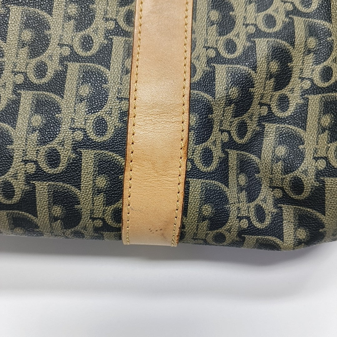 Oblique Coated Canvas Gray