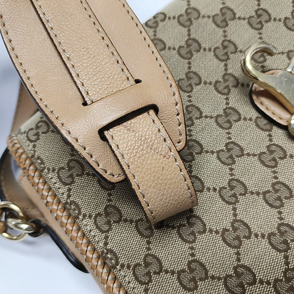 Marrakech Monogram Canvas Beige