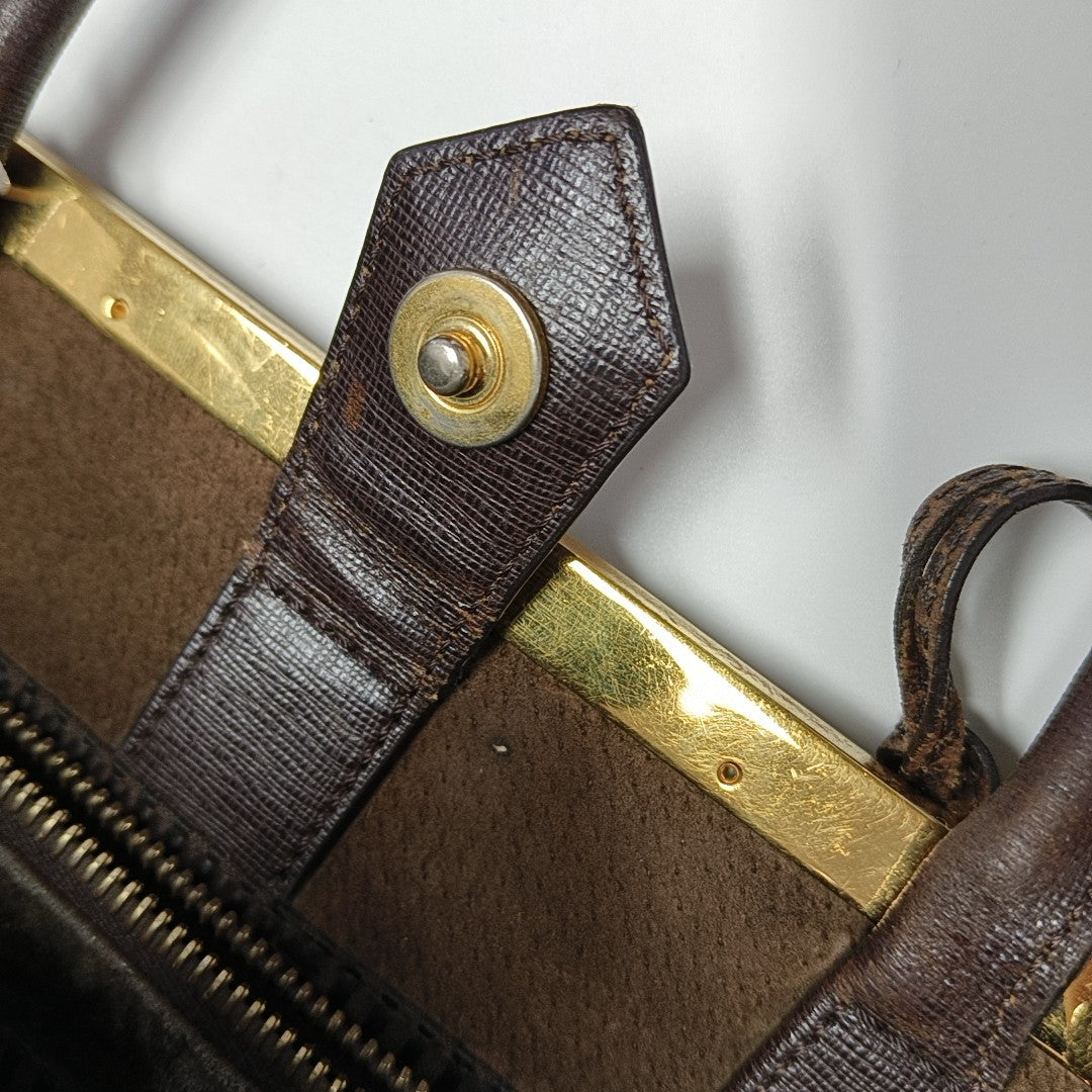 2 Jours Medium Calfskin Brown