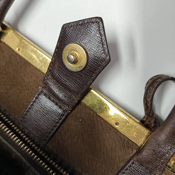 2 Jours Medium Calfskin Brown