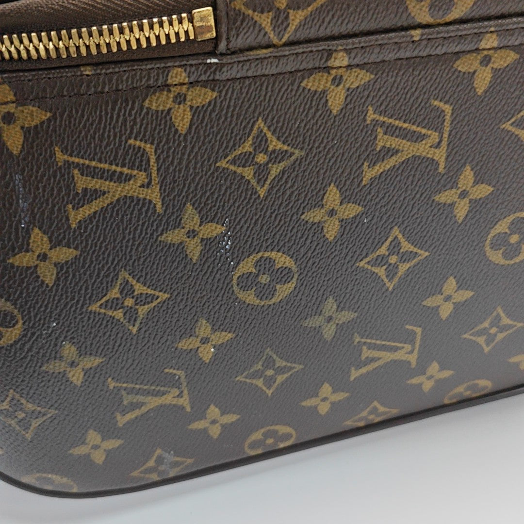 BOSPHORE Monogram Coated Canvas Brown