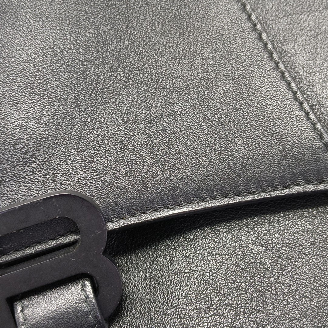 Downtown Small Quilted Calfskin Black