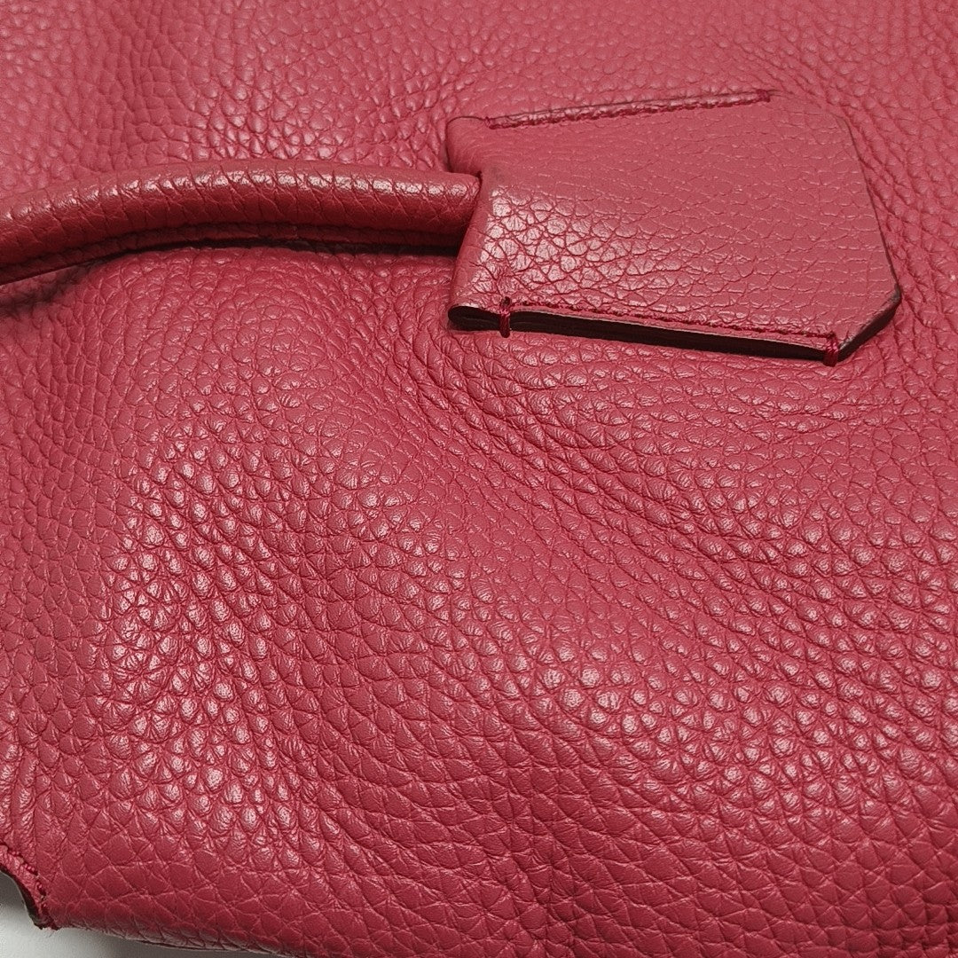 Baynard Calfskin Red