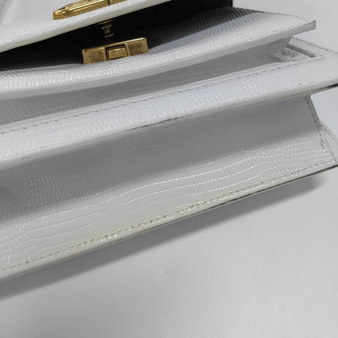 Calfskin Mini White