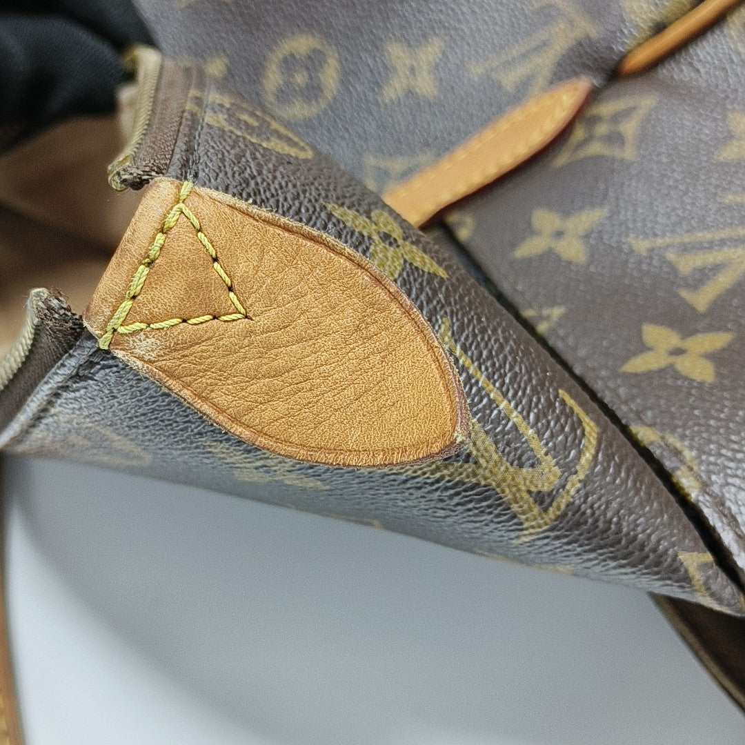 TOTALLY MM Monogram Coated Canvas Brown