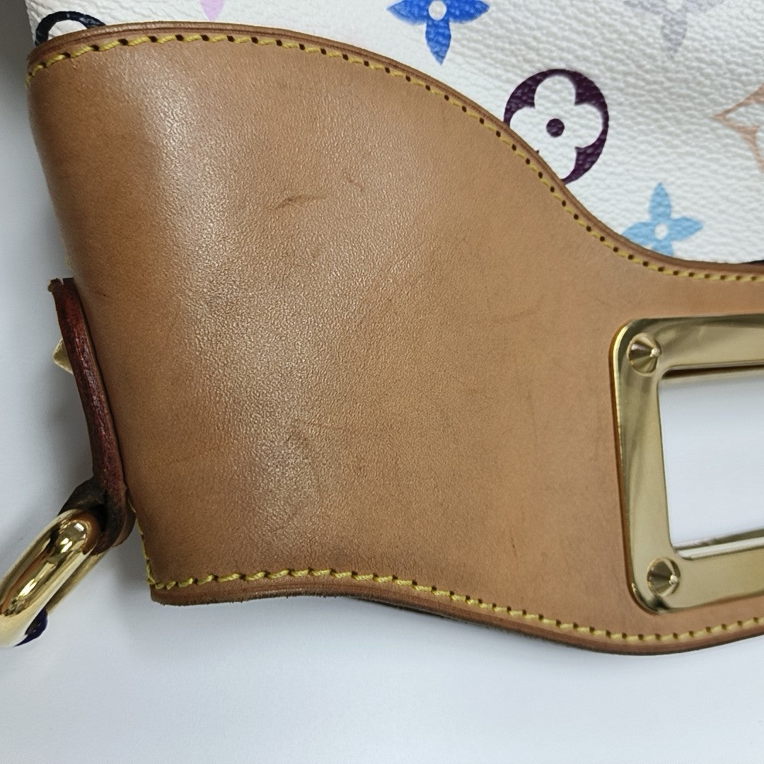 LV × TM JUDY MM Monogram Coated Canvas White