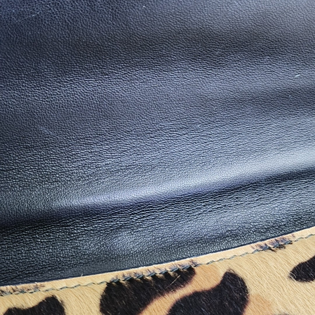 Horsehair Shoulder Bag Brown