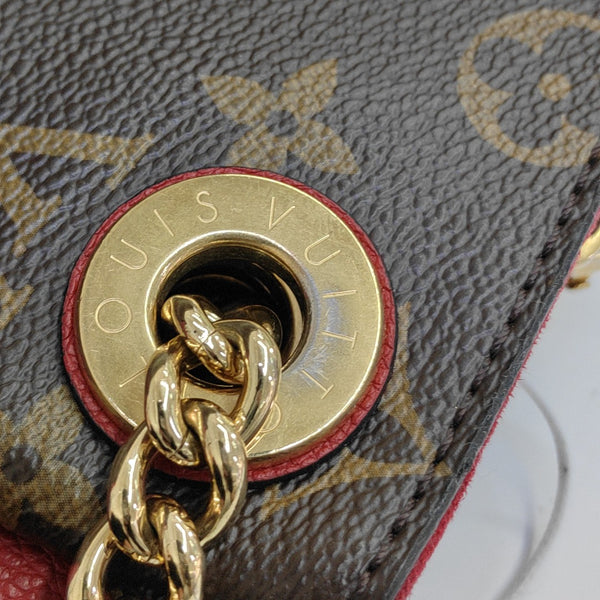 SURENE BB Monogram Coated Canvas Brown