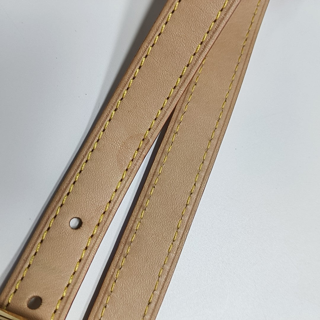 SAUMUR BB Monogram Coated Canvas Brown